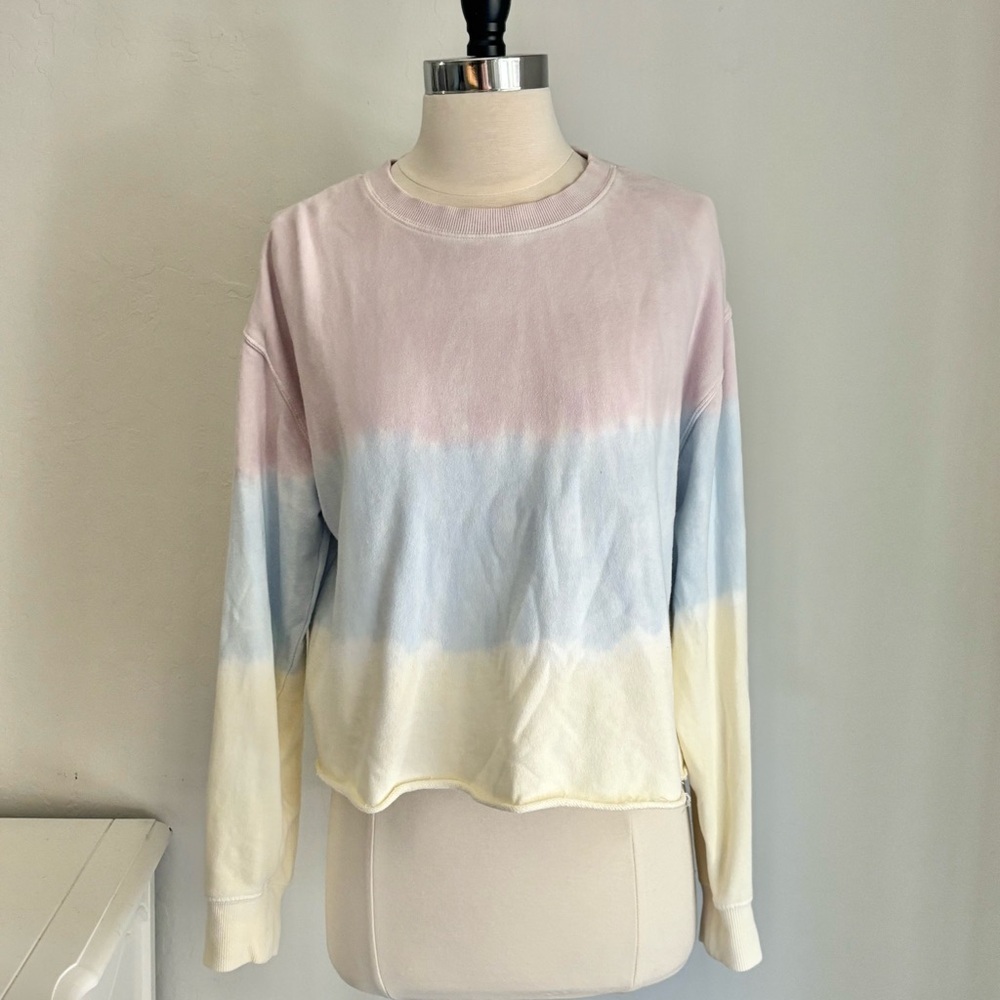 Spiritual Gangster Mazzy Rainbow Tie Dye Fleece
Sweatshirt, Small - Picture 2 of 7